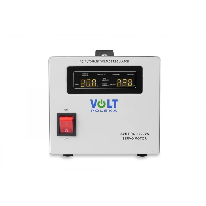 Volt Polska AVR-PRO-1000VA Compact Σταθεροποιητής Τάσης Servo 1000VA