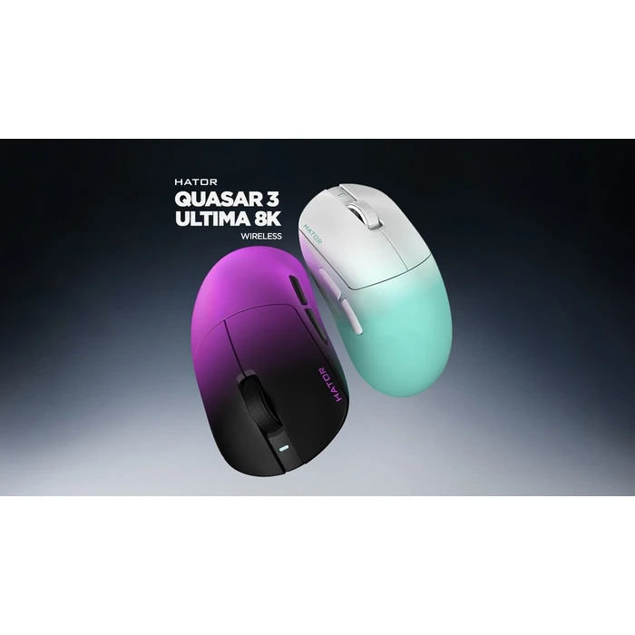 HATOR Quasar 3 Ultima 8K Wireless — Μαύρο/Βιολετί