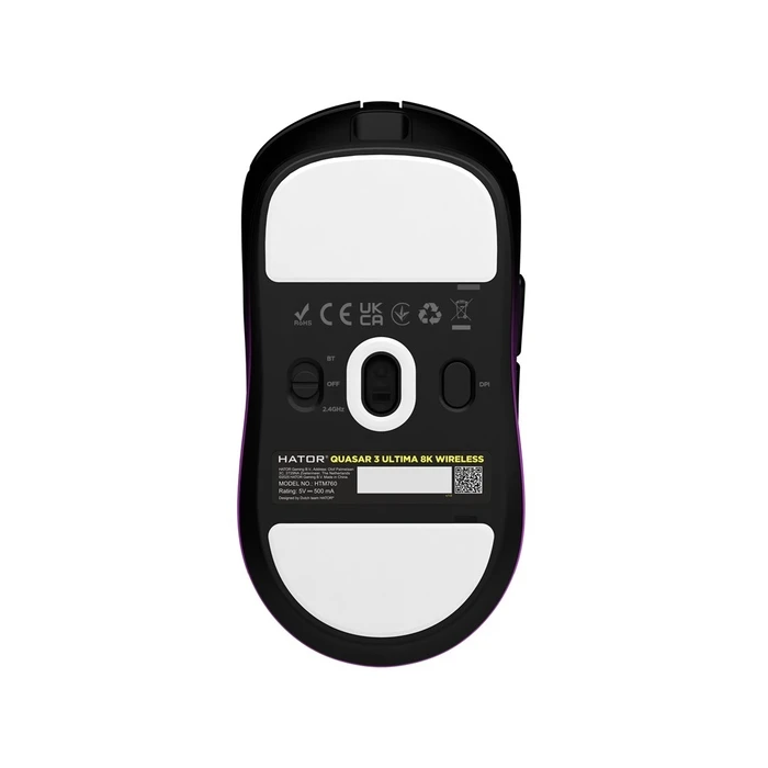 HATOR Quasar 3 Ultima 8K Wireless — Μαύρο/Βιολετί
