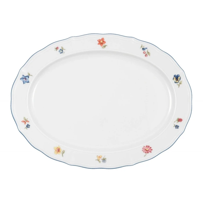 SELTMANN WEIDEN Sonate Nostalgie Oval Serving Plate 31 x 23 cm