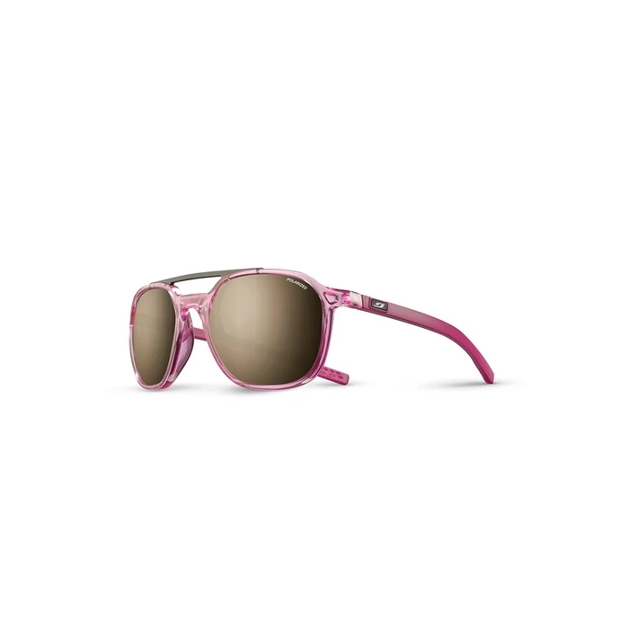 Julbo Slack Sunglasses - Spectron 3 Polarized - Shiny Translucent/Raspberry