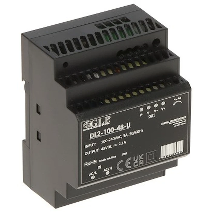 Τροφοδοτικό Switching DL2-100-48-U 48V (GLP Global Leader Power)