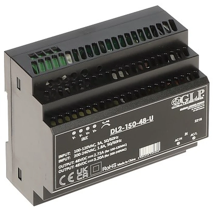 Διακοπτικό Τροφοδοτικό DL2-150-48-U 48V DIN-rail