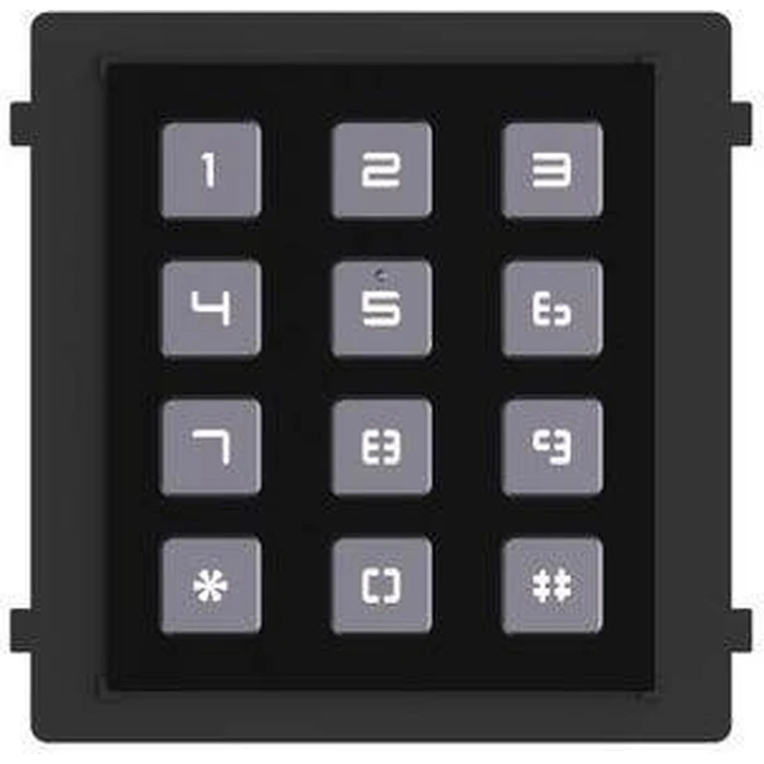 Μονάδα πληκτρολογίου Hikvision DS-KD-KP/Black