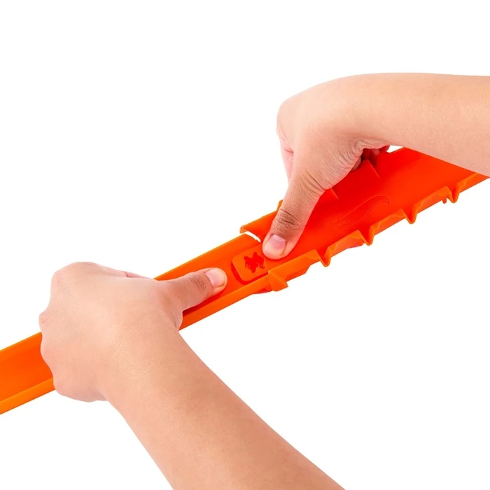 Hot Wheels City Σετ Πίστας Gorilla Slam Attack με Αυτοκίνητο, Speed Snap Track