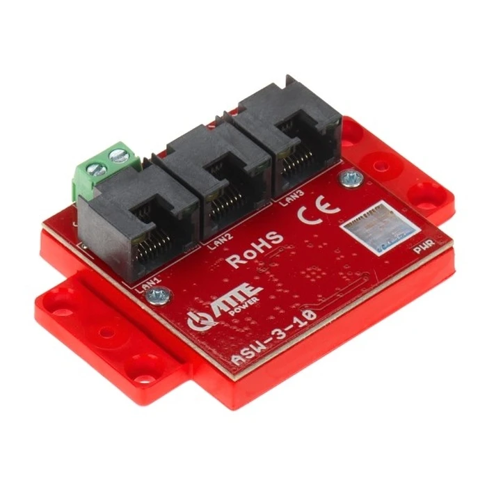 Atte Power ASW-3-10 Switch LAN 3 θυρών 10/100 Mbps - 1 τεμάχιο