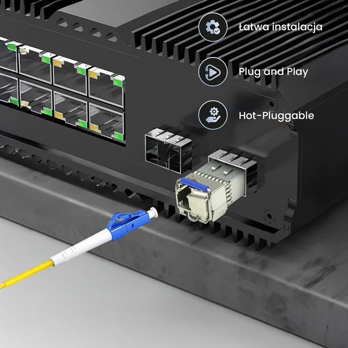 Extralink SFP+ WDM 10G 1270/1330nm 20km LC DOM, σετ 2 τεμ. (EX.6211)