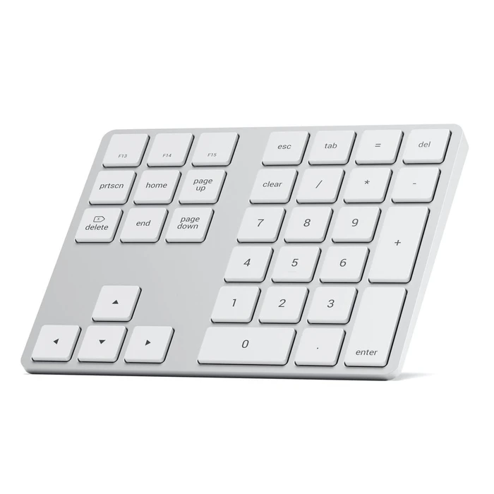 Satechi Aluminum Ασύρματο Bluetooth Αριθμητικό Πληκτρολόγιο Ασημί