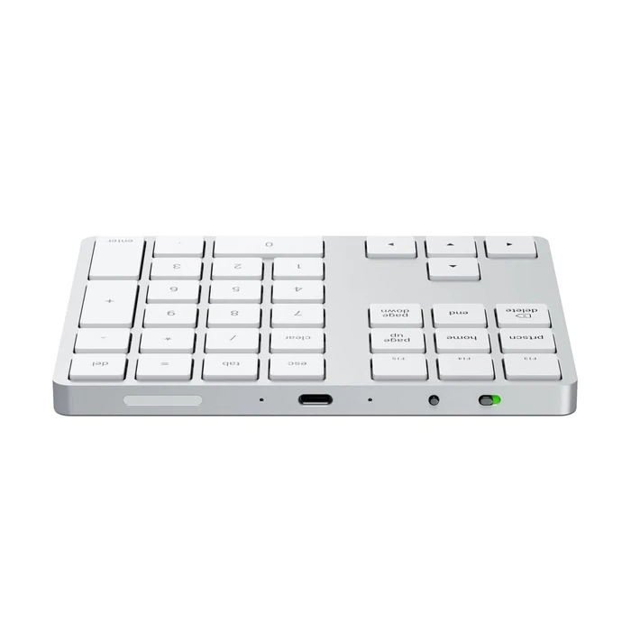 Satechi Aluminum Ασύρματο Bluetooth Αριθμητικό Πληκτρολόγιο Ασημί