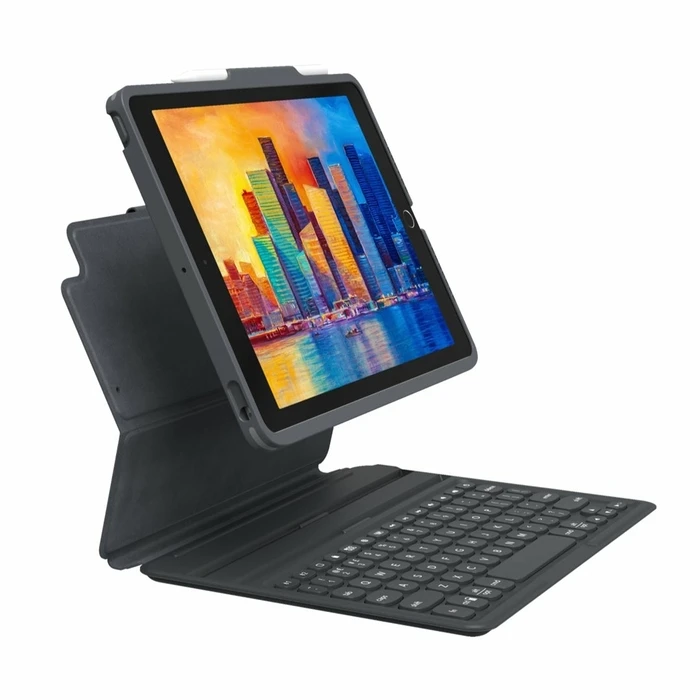 ZAGG Pro Keys Flip Cover με Πληκτρολόγιο UK Charcoal (iPad 2022 10.9'')