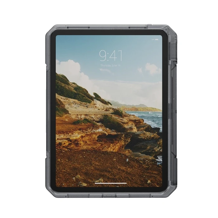 Θήκη UAG Trooper Kickstand για Apple iPad 11'' (2025 A16) & iPad 10.9'' (2022) - Ash/Transparent