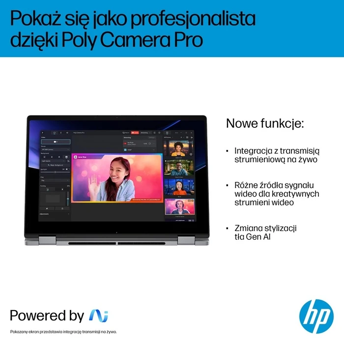 HP OmniBook X Flip Next Gen AI 14-fk0020nw Copilot+ PC 2-in-1 14" (Meteor Silver) (US Keyboard)