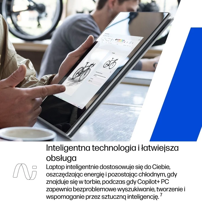 HP OmniBook X Flip Next Gen AI 14-fk0020nw Copilot+ PC 2-in-1 14" (Meteor Silver) (US Keyboard)