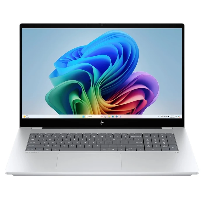 HP OmniBook X 17T-DD00-D4SD9 Ultra 7 (256V) - 17.3-inch FHD Touch, 16GB RAM, 512GB SSD, Windows 11 Home, Glacier Silver (Repacked) (US Keyboard)