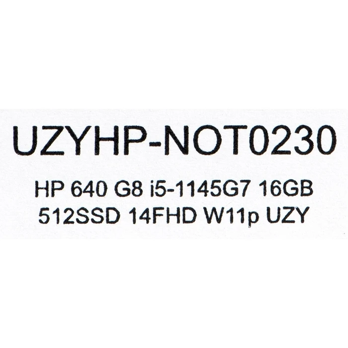 HP ProBook 640 G8 - Intel Core i5-1145G7, 16GB RAM, 512GB SSD, 14" FHD, Windows 11 Pro (Μεταχειρισμένο) (US Keyboard)