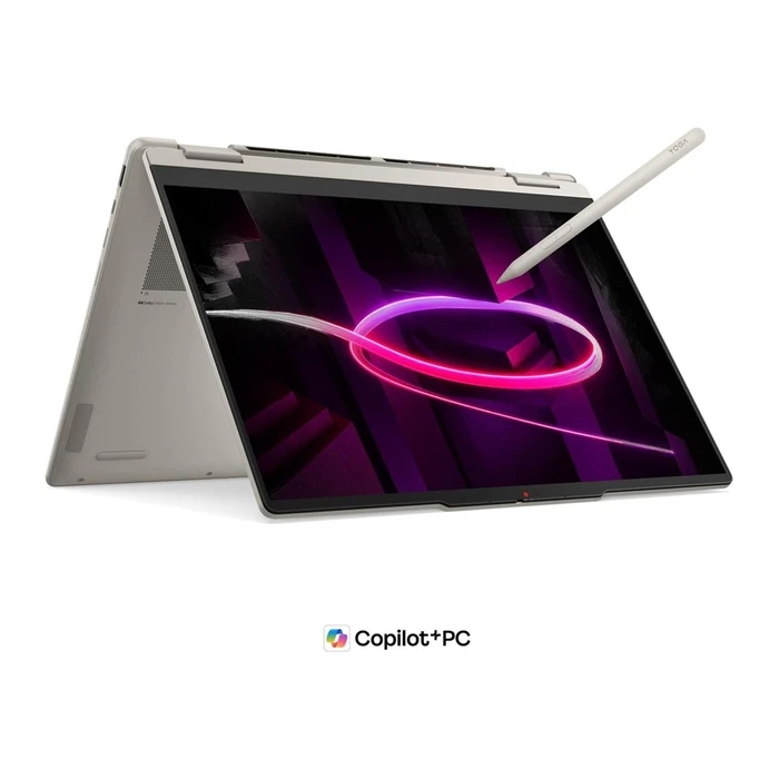 Lenovo Yoga 7a 14" 2-in-1 (AMD Ryzen AI 7 445, 32GB LPDDR5X-8000, 512GB NVMe, 14" WUXGA OLED) - Seashell (US Keyboard)
