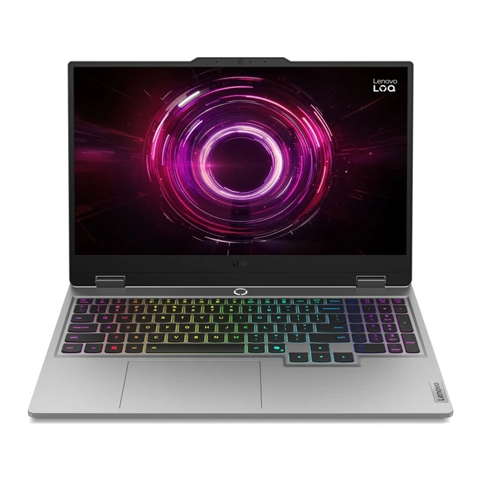 Lenovo LOQ 15AHP10 — 15.6" FHD IPS 144Hz Gaming Laptop, AMD Ryzen 7 250, NVIDIA GeForce RTX 5050 8GB, 16GB DDR5-5600, 512GB NVMe SSD, 60Wh, Windows 11, Luna Grey (US Keyboard)