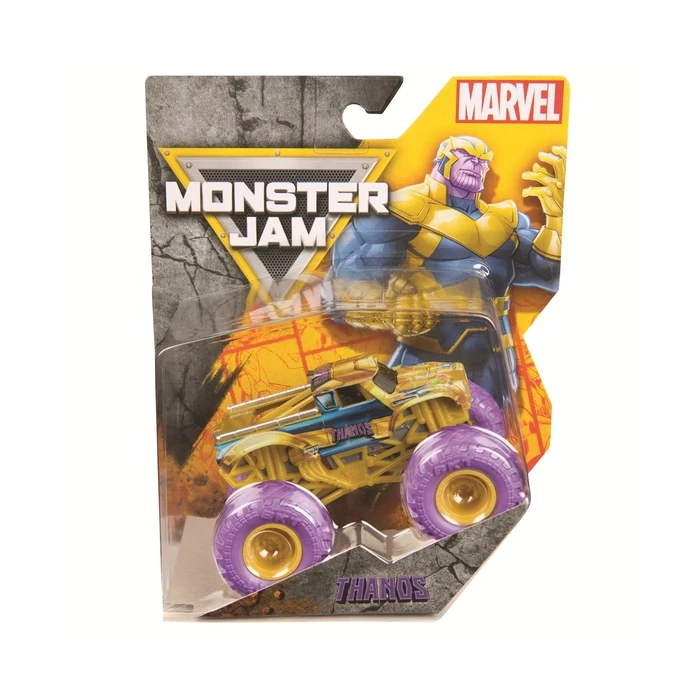 Spin Master Όχημα Monster Jam Marvel Captain America 1:64