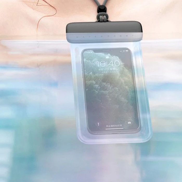 Αδιάβροχη Θήκη Κινητού Lamtech SLIP COVER BAG Black