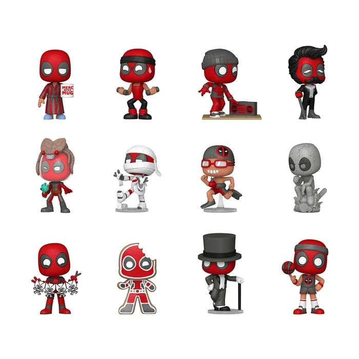 Funko Mystery Minis: Deadpool (Blind Box / Random) Bobble-Head Vinyl Figure