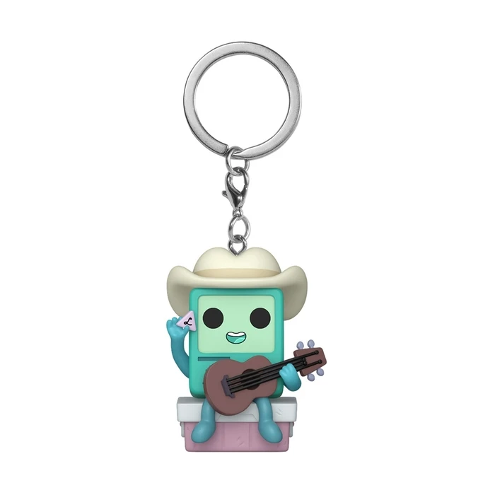 Funko Pocket Pop! Keychain: Adventure Time - Cowboy BMO (with Guitar)