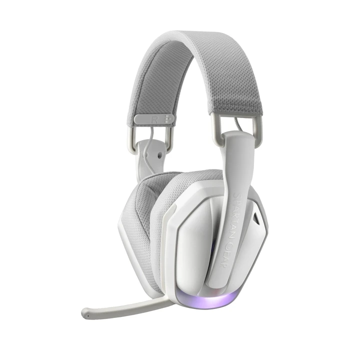 Spartan Gear Apollonis Ασύρματο Over Ear Gaming Headset (Λευκό) - Συμβατό με Nintendo Switch, Nintendo Switch 2, PC, PS4, PS5