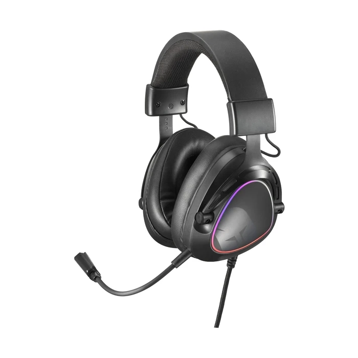 Spartan Gear Erato Over Ear Gaming Headset με σύνδεση 3.5mm για Nintendo Switch / Nintendo Switch 2 / PC / PS4 / PS5 (Μαύρο)