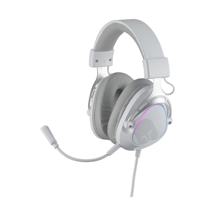 Spartan Gear Erato Ενσύρματο Over‑Ear Gaming Headset 3.5mm - Λευκό