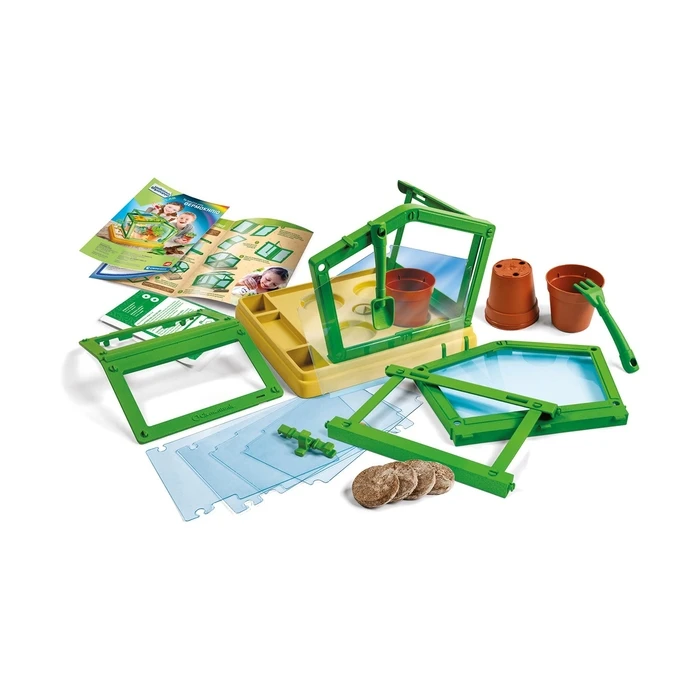 AS I Create Lab - Educational Greenhouse & Knowledge Kit (Ages 7+), Clementoni