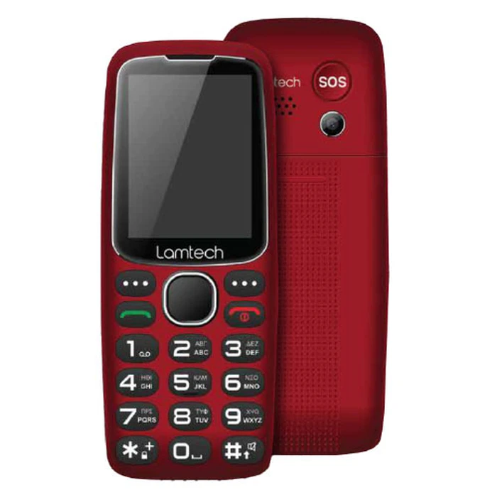 Κινητό Τηλέφωνο Lamtech 2.4' GR DUAL SIM TINY L II Red