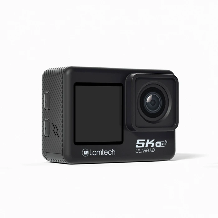 Action Camera Lamtech 5K/EIS DUAL SCREEN