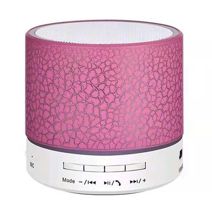 Φορητό Ηχείο Bluetooth Lamtech LED LIGHT With FM PINK