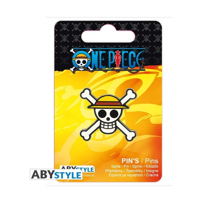 Abysse One Piece Skull Pin (Straw Hat Pirates Jolly Roger) - ABYPIN013