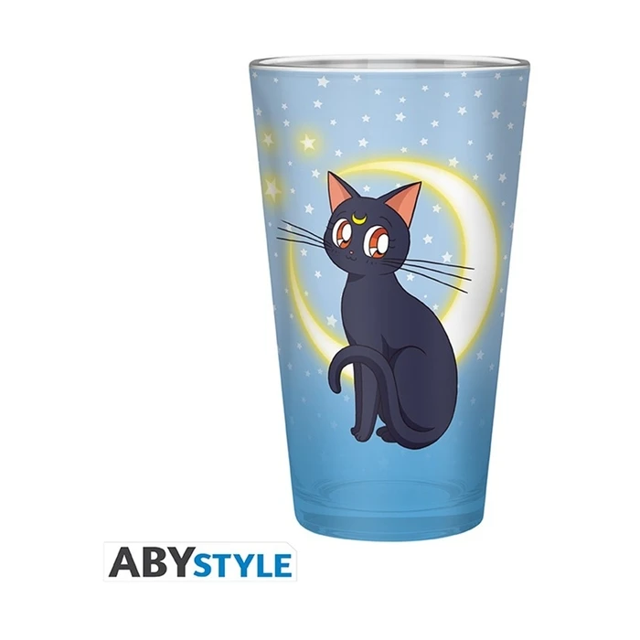 Abysse Sailor Moon 400ml Glass Water Cup ABYVER204