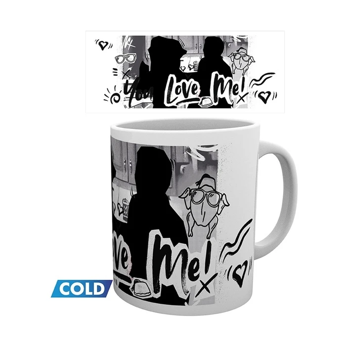 GB eye Friends - You Love Me Heat Change Ceramic Mug 320ml (Abysse, MGH0135)