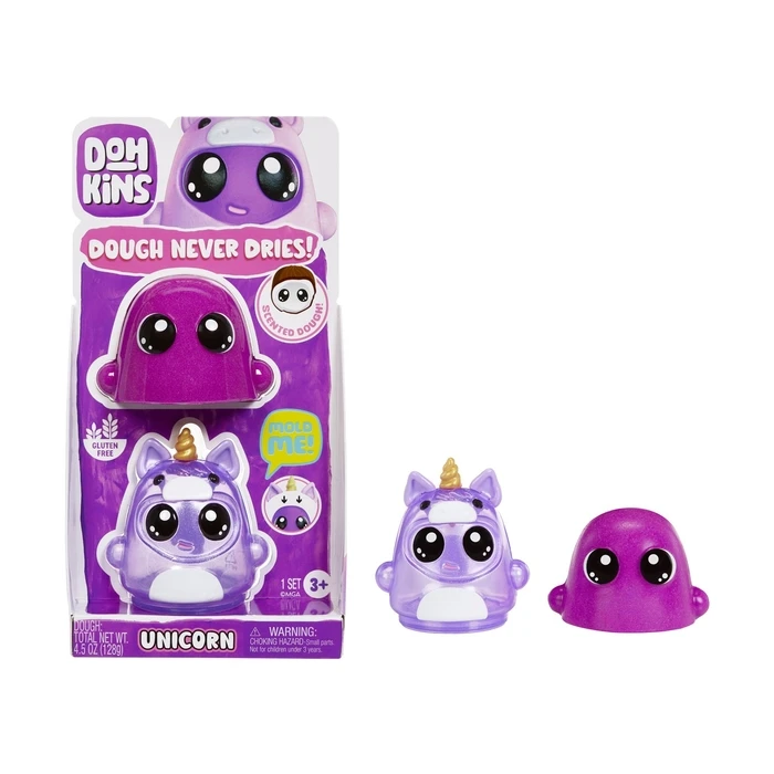 Πλαστελίνη MGA Dohkins: Dough Molds - Unicorn (122883)
