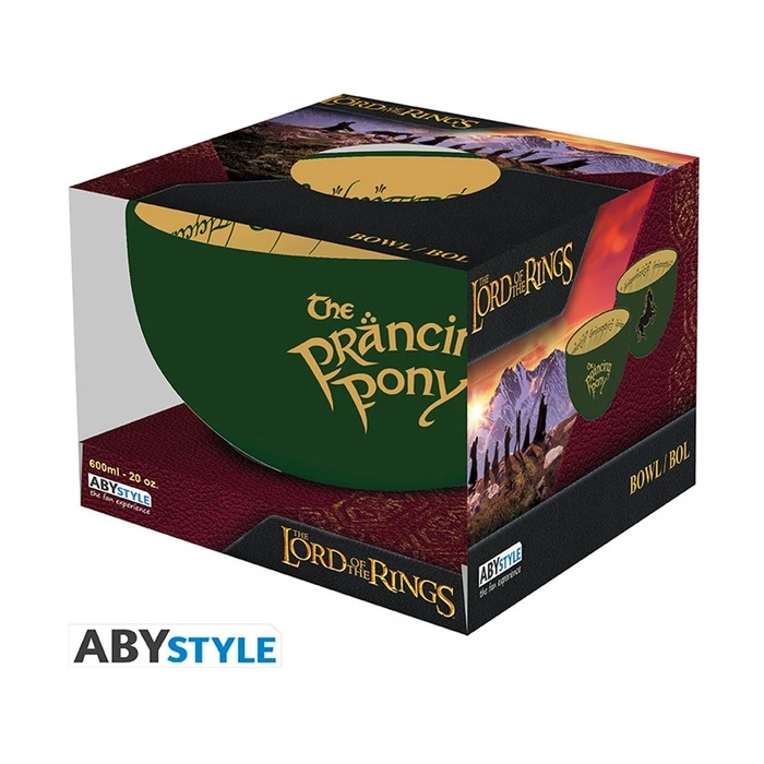 Stor Lord Of The Rings - Prancing Pony Round Ceramic Serving Bowl (Abysse, ABYBOL063)