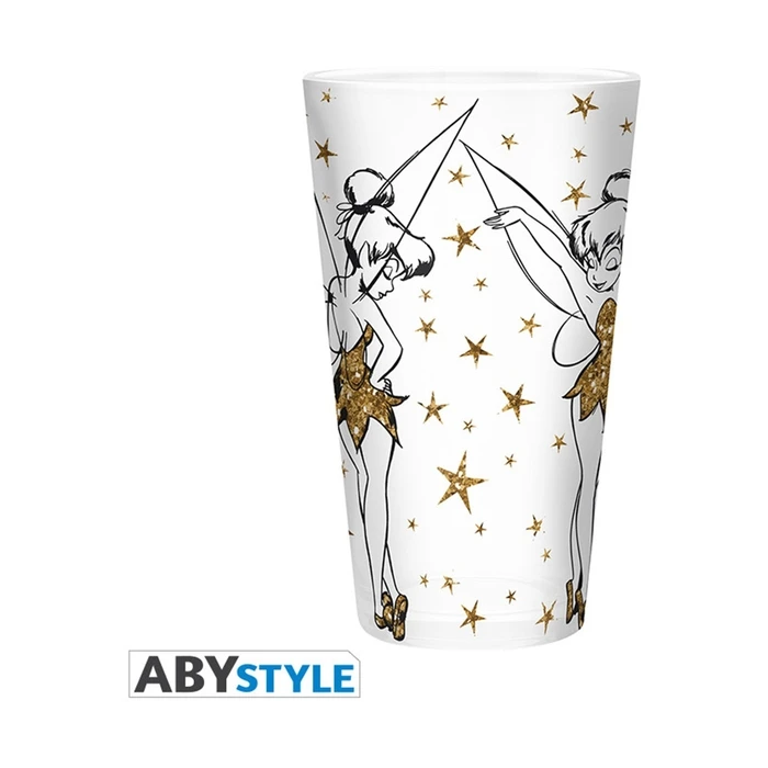 Abysse Tinkerbell Glass Tumbler Gold 400ml ABYVER117
