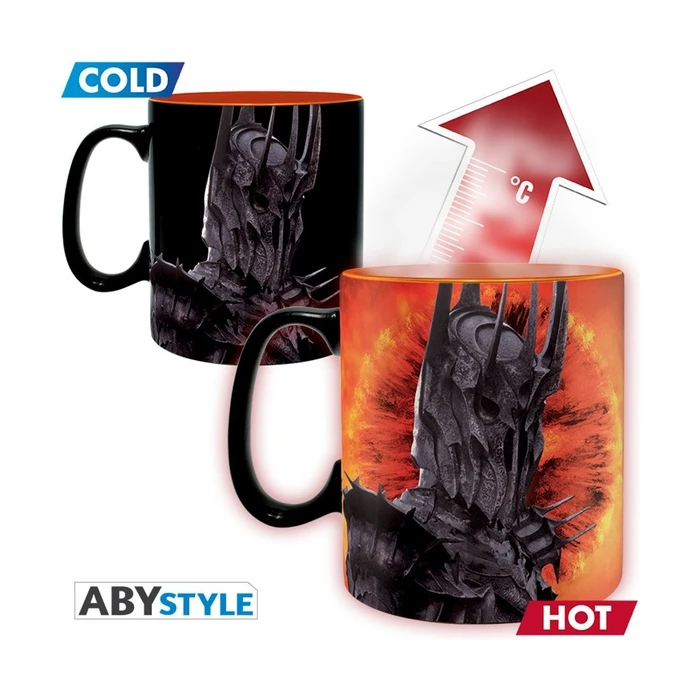 Abysse Heat Change Ceramic Mug 460ml - The Lord of the Rings (Sauron)