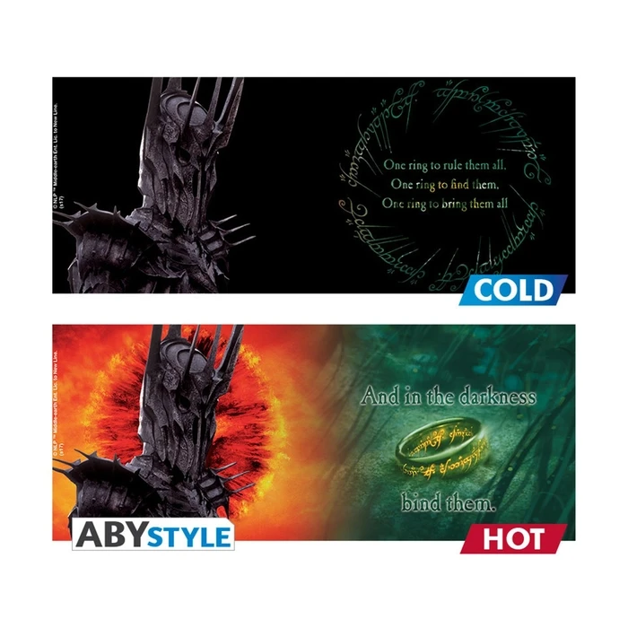 Abysse Heat Change Ceramic Mug 460ml - The Lord of the Rings (Sauron)