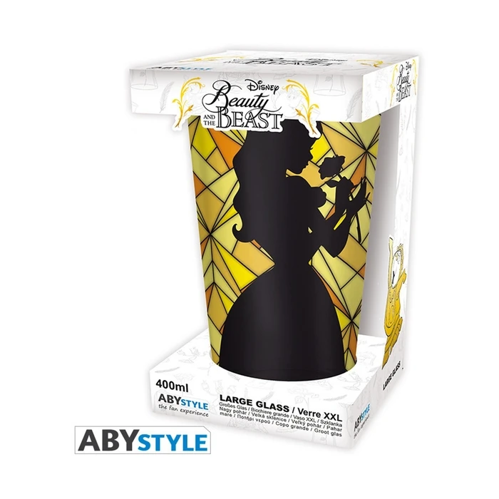 Abysse Yellow Glass Water Cup 400ml