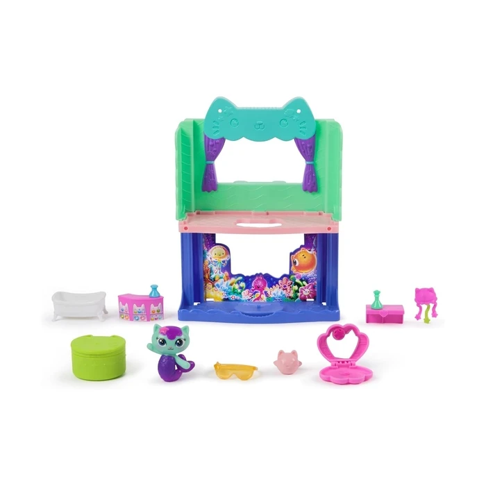 Μινιατούρα Spin Master Gabby's Dollhouse Movie: Mercat's Spa-wesome Bathroom (20151912)