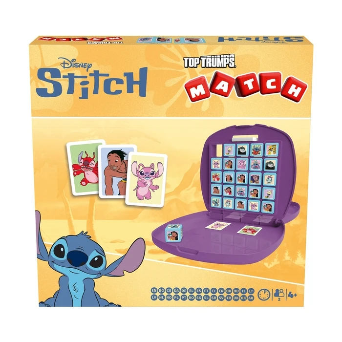 Winning Moves Top Trumps Match Lilo and Stitch New Multilingual Version