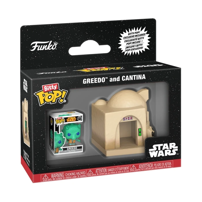 Funko Bitty Pop! Town: Star Wars - Greedo με Κάντινα
