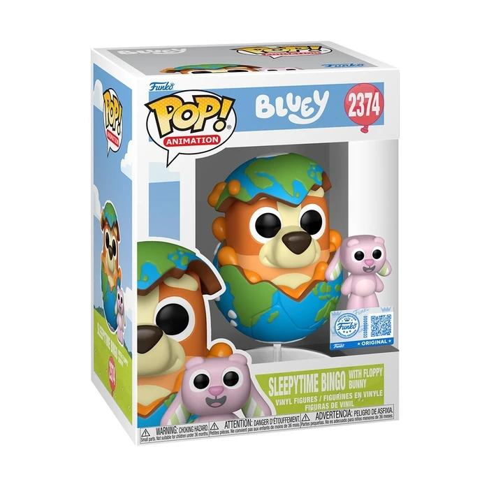 Funko Pop! Animation: Bluey - Sleepy Time Bingo με Floppy Bunny #2374 (Exclusive)
