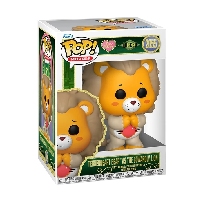Funko Pop! Movies: Care Bears x Wicked - Tenderheart Bear as The Cowardly Lion #2055