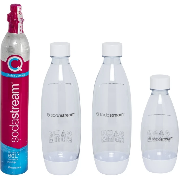 SodaStream Terra White Soda Maker 5-piece Set (Value Pack)