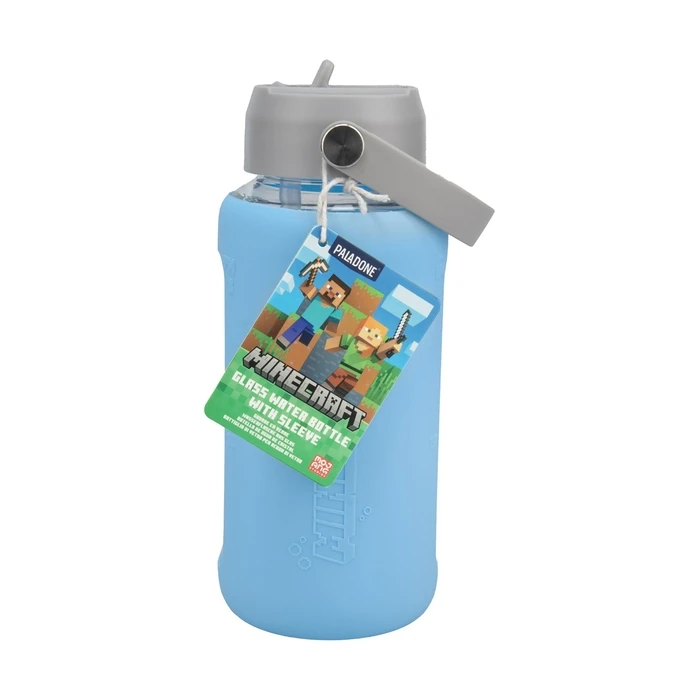 Minecraft Kids Glass Bottle - Paladone (PP16082MCF)
