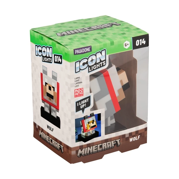 Minecraft Kids Decorative Light Red 3 cm (Paladone PP16019MCFID)