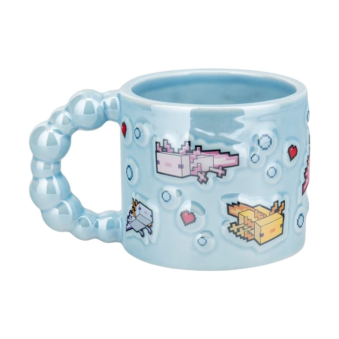 Minecraft Axolotl Shaped Heat-Change Mug (400ml) - Paladone